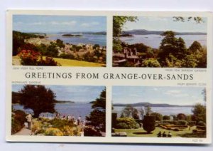 Greetings from GRANGE-OVER- SANDS Postcard No.PT19432 Topo 1960 Jarrold & Son's