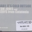 Tom Jones and Cerys from Catatonia - Baby, It's Cold Outside  UK Promo CD Single