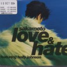 Sakamoto ft Holly Johnson - Love & Hate  - UK CD Single