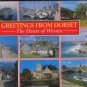 GREETINGS FROM DORSET POSTCARD - SALMON