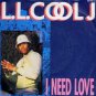 L.L. Cool J - I Need Love - UK 7" Single - 651101-7 vg/ex
