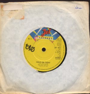 ELO - Hold On Tight - UK 7" Single - JET7011 ex/ex