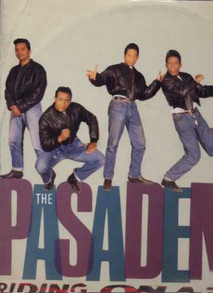 The Pasadenas - Riding On A Train - UK 12" Single - PASAT2 vg/vg