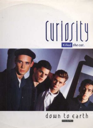 Curiousity Killed The Cat - Down To Earth - UK 12" Single - CATX2 ex/m