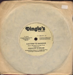 Fiddler's Dram - Daytrip To Bangor - UK 7" Single - SID211 ex/ex