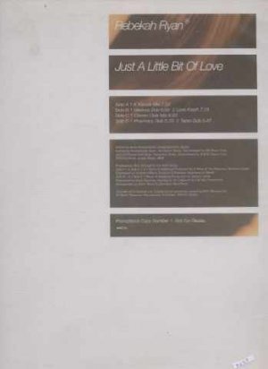 Rebekah Ryan - Just A Little Bit Of Love - UK 12" Single - WMCST40063 m/m
