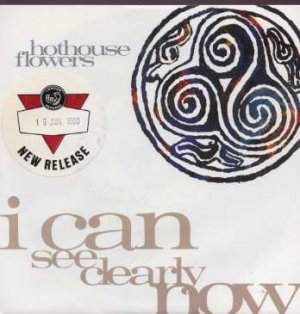 Hothouse Flowers - I Can See Clearly Now - UK 7" Single - LON269 ex/m