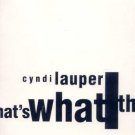 Cyndi Lauper - That's What I Think - UK 12" Single - XPR1981 ex/m