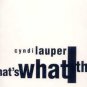 Cyndi Lauper - That's What I Think - UK 12" Single - XPR1981 ex/m