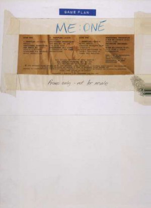 Me :  One - Game Plan - UK 12" Single - 12IS751 m/m