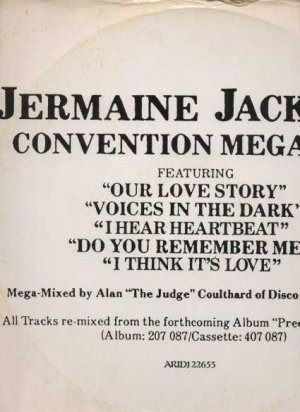 Jermaine Jackson - Convention Megamix - UK 12" Single - ARIDJ22655 g/vg