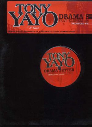 Tony Yayo Feat. Eminem And Obie Trice - Drama Setter - USA 12" Single -  ex/m