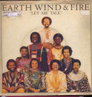 Earth Wind & Fire - Let Me Talk - UK 7" Single - 8982 ex/m
