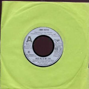 Jimmy Ruffin - Hold On To My Love - UK 7" Single - RSO57 ex/ex
