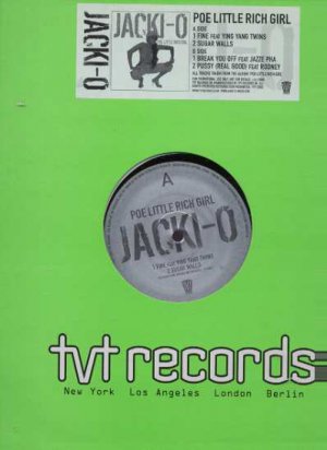Jacki-O - Poe Little Rich Girl - UK 12" Single - TVT12003 ex/m