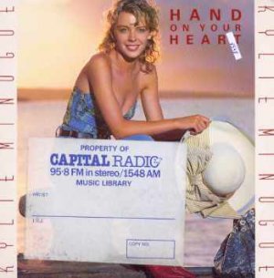 Kylie Minogue - Hand On Your Hand - UK 7" Single - PWL35 ex/m