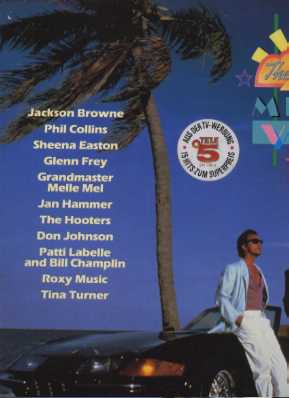 Various - The Best Of Miami Vice - UK LP - 41746-1 ex/m