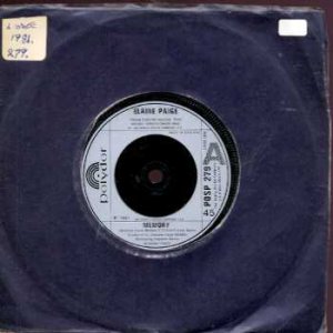 Elaine Paige - Memory - UK 7" Single - POSP279 ex/ex