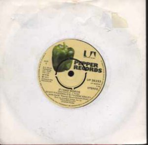 Scott Fitzgerald & Yvonne Keeley - If I Had Words - UK 7" Single - UP363333 ex/