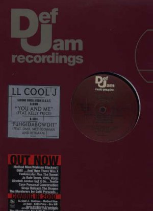LL Cool J - You And Me - USA 12" Single - DEFR15167-1 ex/m
