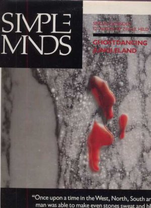 Simple Minds - Ghostdancing - UK 12" Single - VS907-12 vg/vg