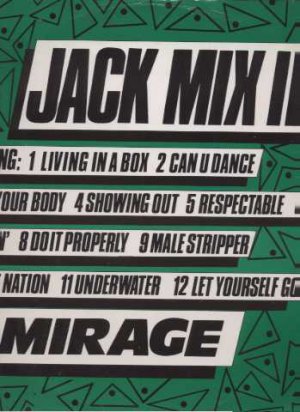 Mirage - Jack Mix III - UK 12" Single - DEBTR3022 vg/vg