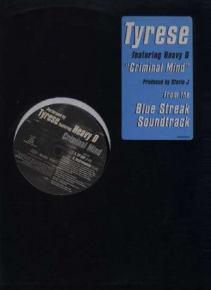 Tyrese Ft Heavy D - Criminal Mind - USA 12" Single - EAS42780 ex/m
