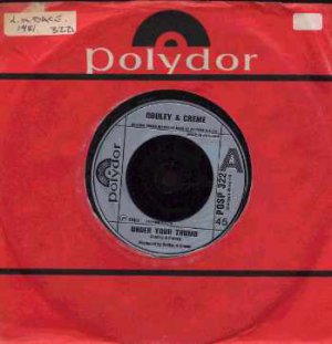 Godley & Creme - Under Your Thumb - UK 7" Single - POSP322 ex/ex