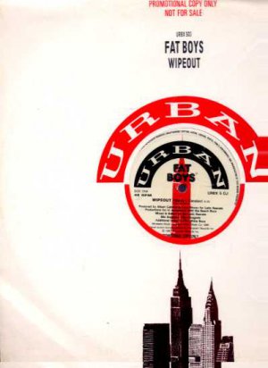 The Fat Boys - Wipeout - UK 12" Single - URBX5DJ ex/m