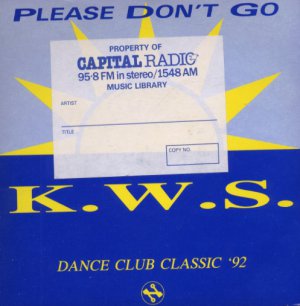 K.W.S. - Please Don't Go - UK 7" Single - NWK46 ex/ex