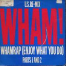 Wham! - Whamrap (Enjoy What You Do) - UK 7" Single - A2442 vg/ex