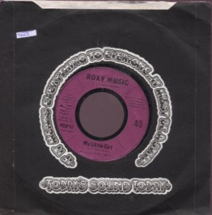 Roxy Music - Angel Eyes - UK 7" Single - POSP67 ex/ex