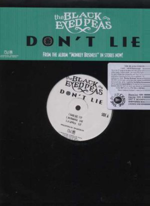 The Black Eyed Peas - Don't Lie - UK 12" Single - AMRR-11497-1 m/m