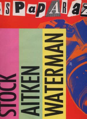 Stock Aitken Waterman - S.S. Paparazzi - UK 12" Single - PWLT22 vg/vg