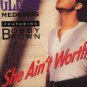 Glenn Medeiros ft Boby Brown - She Ain't Worth It - UK 12" Single - LONX265 vg/