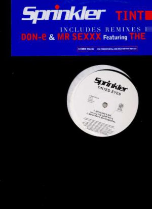 Sprinkler - Tinted Eyes - UK 12" Single - 12BRW356DJ ex/m