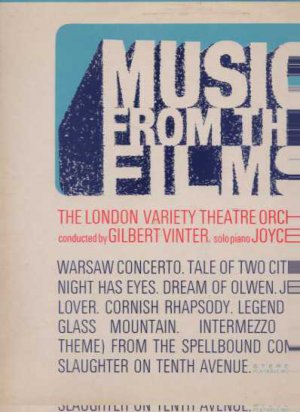 The London Variety Theatre Orchestra - Music From The Films - UK LP - SOC918 ex/