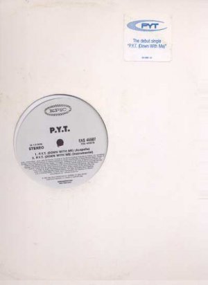 P.Y.T. - P.Y.T. (Down With Me) - USA 12" Single - EAS45587 ex/m