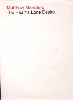 Matthew Marsden - The Heart's Lone Desire - UK 12" Single - XPR2410 ex/m