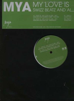 Mya - My Love Is Like Wo - UK 12" Single - WO3 ex/m