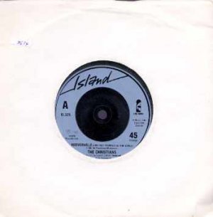 The Christians - Hooverville - UK 7" Single - IS326 ex/ex