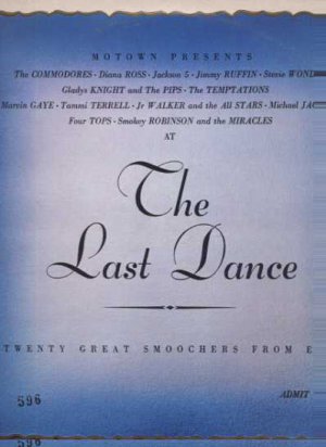 Various - The Last Dance - UK LP - EMTV20 m/m