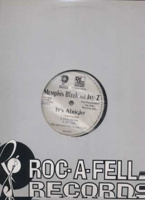Memphis Bleek & Jay-Z - It's Alright - USA 12" Single - DEF236-1 ex/m
