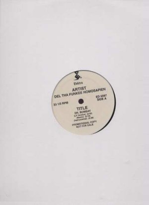 Del Tha Funkee Homosapien - Dr. Bombay - USA 12" Single - ED5597 ex/m