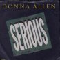Donna Allen - Serious - UK 7" Single - 650744-7 vg/ex