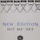 New Edition - Hit Me Off - UK 12" Single - 480146 ex/ex