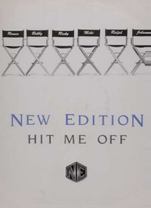 New Edition - Hit Me Off - UK 12" Single - 480146 ex/ex