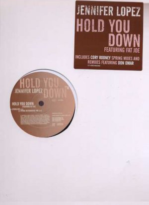 Jennifer Lopez - Hold You Down - USA 12" Single - SAMPMS14904 ex/m