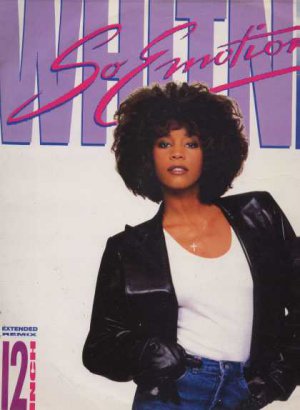 Whitney Houston - So Emotional - UK 12" Single - RIST43 g/vg