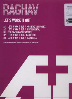 Raghav - Let's Work It Out - EC 12" Single - LC01801 ex/m